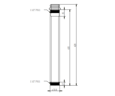 VIVOTEK AM117 - Brazo tubular para montaje / 40CM - Image 2