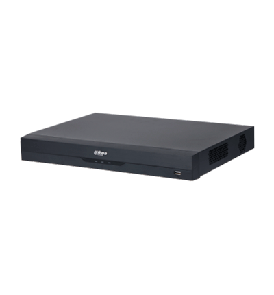 DAHUA XVR4232AN-I - DVR de 32 Canales de 1080p Lite/ WizSense/ H.265+/ Codificación IA/ 2 Bahías de Discos Duros/ Hasta 16 Canales IP/ 16 Canales con SMD Plus/ Busqueda Inteligente (Humanos y Vehiculos)/ Salidas de Video, HDMI & VGA