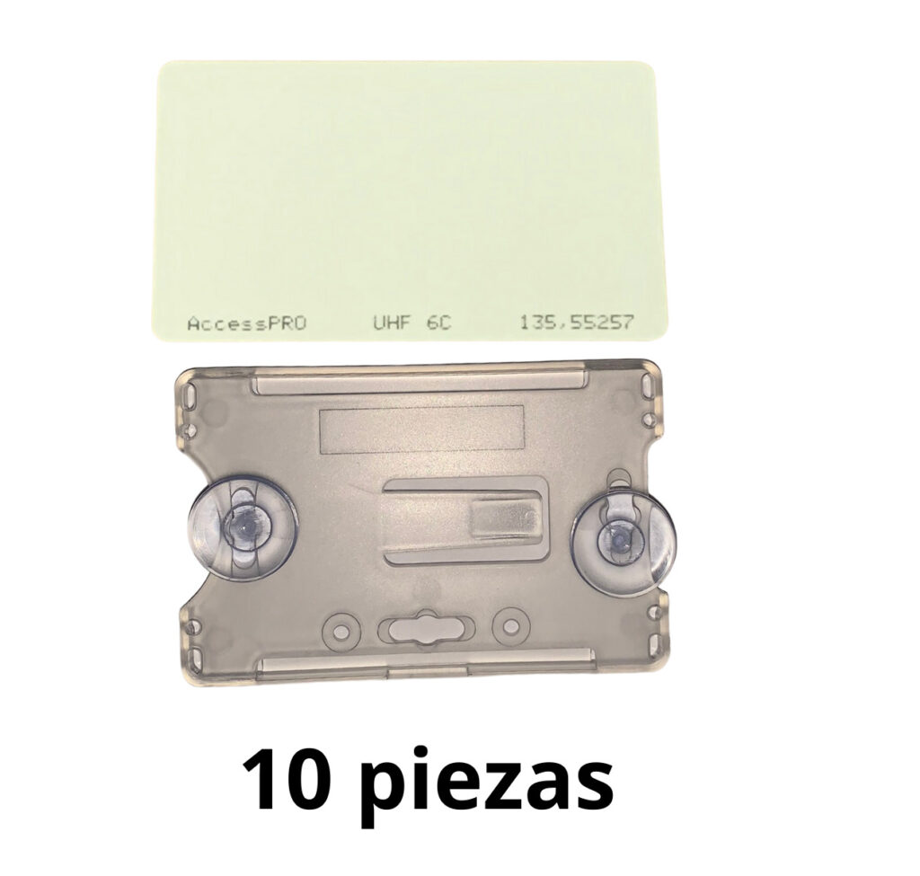 10 Pz Tag Uhf Tipo Tarjeta Para Lectoras Largo Alcance 900 Mhz ACCESS CARD EPC K Compra Ahora