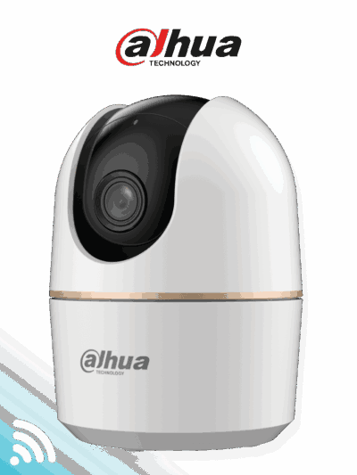 DAHUA DH-H3A - Cámara IP Domo Motorizado Wifi de 3 Megapíxeles con IA, autotracking, audio bidireccional (micrófono y altavoz), sirena integrada, IR de 10 m, detección de humanos y ranura MicroSD #WiFiDahua #ANIVDICW