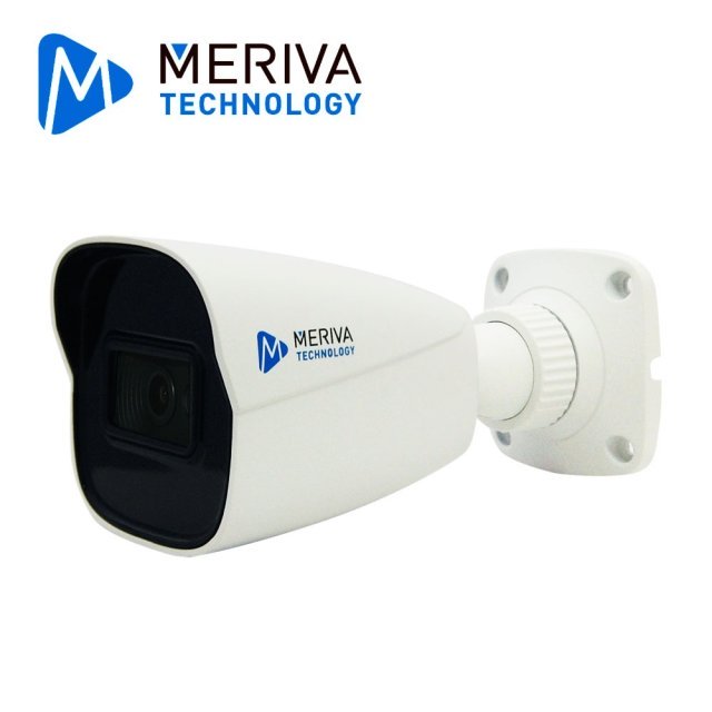 CAMARA HD BULLET MERIVA TECHNOLOGY MSC-8201 / 8MP - 4K / AHD/TVI/CVI / 3.6MM / 20 - 30M IR / IP67 / METALICA / 12 VCD / COC