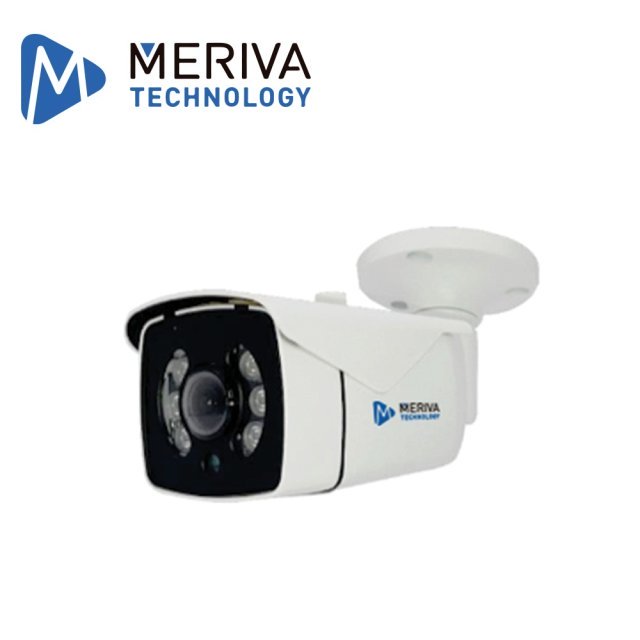 CAMARA HD BULLET PANORÁMICA MERIVA TECHNOLOGY MSC-2230WA / 2MP / AHD/TVI/CVI/SD / LENTE 2.3MM / 25M IR / IP66 / METALICA / 12 VCD / APERTURA DE 130 GRADOS