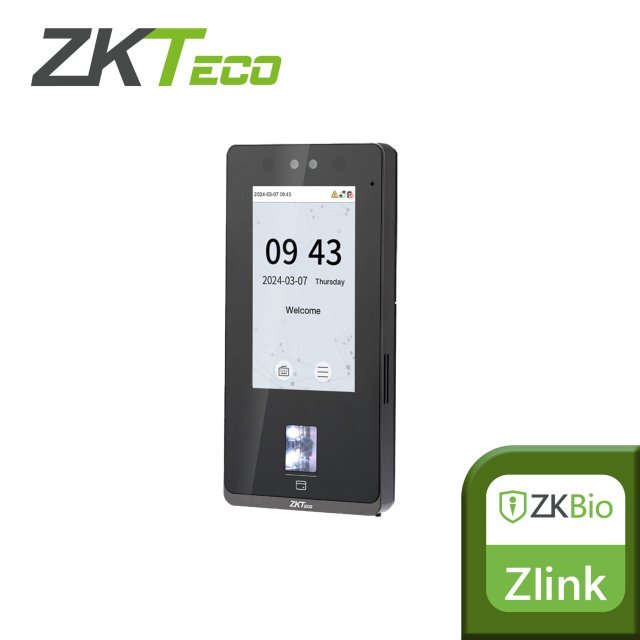 CONTROL DE ACCESO MULTIBIOMETRICO ZKTECO MODELO SENSEFACE 4A CON PANTALLA TACTIL DE 4.3 PULGADAS CAPACIDAD DE 6,000 ROSTROS, 8,000 HUELLAS DIGITALES, 8,000 TARJETAS DE PROXIMIDAD EN FRECUENCIA 125 KHZ PERMITE ELEGIR EL PROTOCOLO DE COMUNICACION ENTRE ACCESO O TIEMPO Y ASISTENCIA COMPATIBLE CON SOFTWARES COMO ZKBIO CVACCESS Y ZK BIO TIME COMUNICACION TCP /IP GRADO DE PROTECCION IP65 COMPATIBLE CON EL MONITOR DE INTERIOR CON VIDEOPORTERO SIP DE ZKTECO VT07-B01