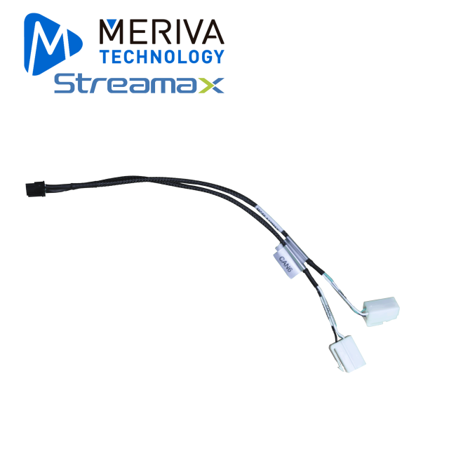 CABLE DE CONEXION MERIVA STREAMAX MC56 A16MAX / CAN (5-6) / CONECTOR 5557 DE 8PIN / 30CM / COMPATIBLE CON DVR MOVIL A16MAX