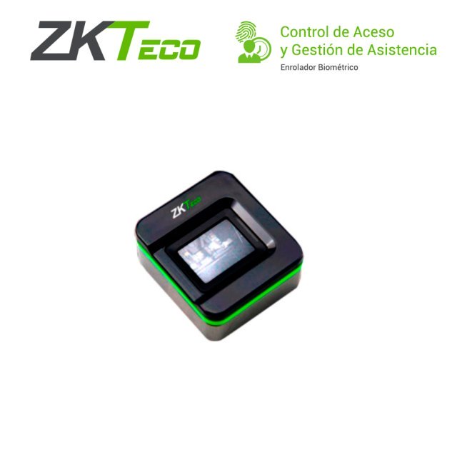 ENROLADOR BIOMETRICO USB ZKTECO SLK20R COMPATIBLE CON ZKACCESS3.5, BIOSECURITY, BIOACCESS, BIOTIME PRO REGISTRA HUELLAS CON TECNOLOGIA SILKID *SDK SIN COSTO*