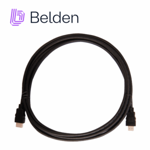 CABLE VIDEO HDMI BELDEN HDE003MB ALTA VELOCIDAD, 4K, 3 MTR NEGRO