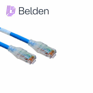 PATCH CORD DIAMETRO REDUCIDO UTP CAT6+ BELDEN C6D1106007 / INTERIOR / AZUL / 4 PARES / 28 AWG / FORRO PVC / CMR / 7 PIES 2.1 METROS