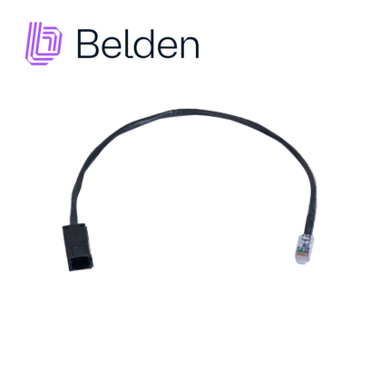 FLEXPLUG UTP REVCONNECT CAT6A BELDEN RVAFFPUBK18-S1 / NEGRO