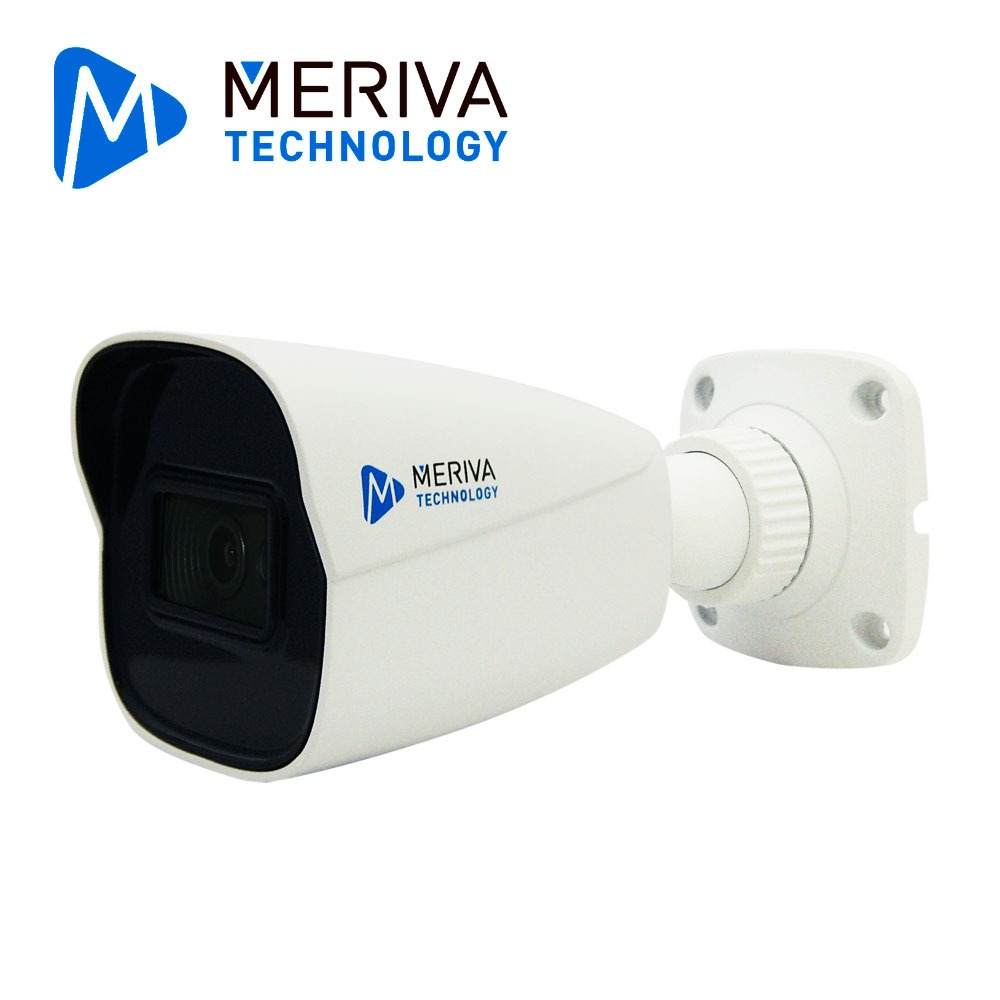CAMARA HD BULLET MERIVA TECHNOLOGY MSC-8201 / 8MP - 4K / AHD/TVI/CVI / 3.6MM / 20 - 30M IR / IP67 / METALICA / 12 VCD / COC