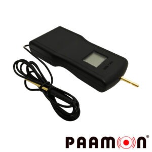 MEDIDOR DE VOLTAJE PARA CERCA ELECTRIFICADA PAAMON PAM-VOLT, RANGO DE MEDICIÓN DE 200 A 15000 VOLTS, CON PANTALLA LCD REQUIERE PILA DE 9V (NO INCLUIDA)
