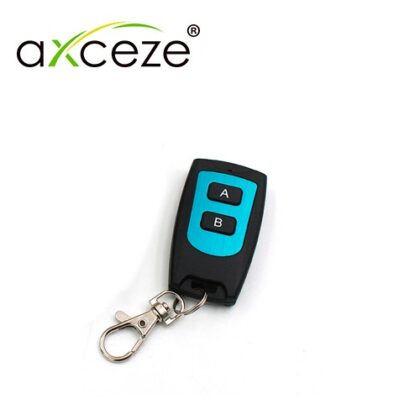 CONTROL REMOTO DE 2 BOTONES AXCEZE AX-RM20  COMPATIBLE CON RECEPTOR AX-REC20