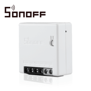 APAGADOR DE PARED INWALL ON/OFF SONOFF MINIR2 SMART INALAMBRICO WIFI PARA SOLUCION DE SMART HOME CON TEMPORIZADOR PARA IOS Y ANDROID COMPATIBLE CON ALEXA/GOOGLE HOME/IFTTT 1CH WIFI 2.4GHZ RF 433 PUEDE SER ACTIVADO POR CONTACTO SECO