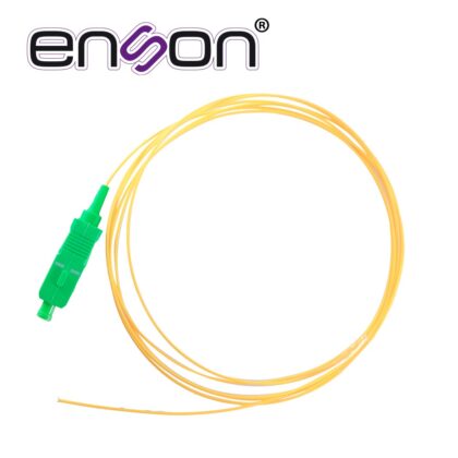 PIGTAIL DE FIBRA OPTICA MONOMODO ENSON ENS-PIGTAILSC CONECTOR SC APC LONGITUD 1.5 METROS