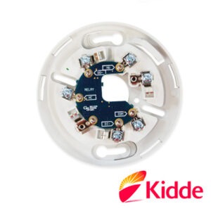BASE CON RELEVADOR KIDDE KI-RB COMPATIBLE CON LOS DETECTORES SERIE KI (PARA PANELES DE LA SERIE VS)