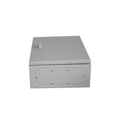 Gabinete de Acero IP66 Uso en Intemperie (300 x 400 x 200 mm) con Placa Trasera Interior de Metal y Compuerta Inferior Atornillable (Incluye Chapa y Llave T). - Image 3
