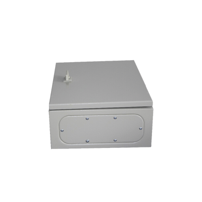 Gabinete de Acero IP66 Uso en Intemperie (400 x 400 x 200 mm) con Placa Trasera Interior de Metal y Compuerta Inferior Atornillable (Incluye Chapa y Llave T). - Image 2