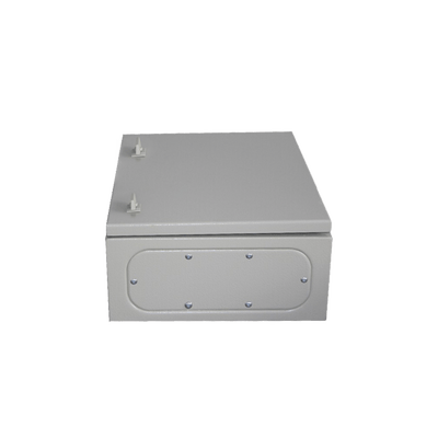 Gabinete de Acero IP66 Uso en Intemperie (500 x 700 x 250 mm) con Placa Trasera Interior Metálica y Compuerta Inferior Atornillable (Incluye Chapa y Llave T). - Image 3