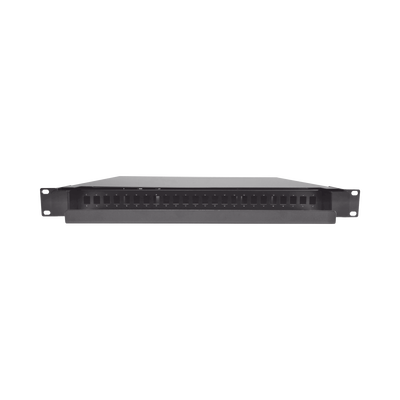 Distribuidor de Fibra Óptica deslizable, vacío, 19in, acepta 24 adaptadores "LC Duplex" o "LC Simplex" o 24 "SC" Simplex, 1U - Image 2