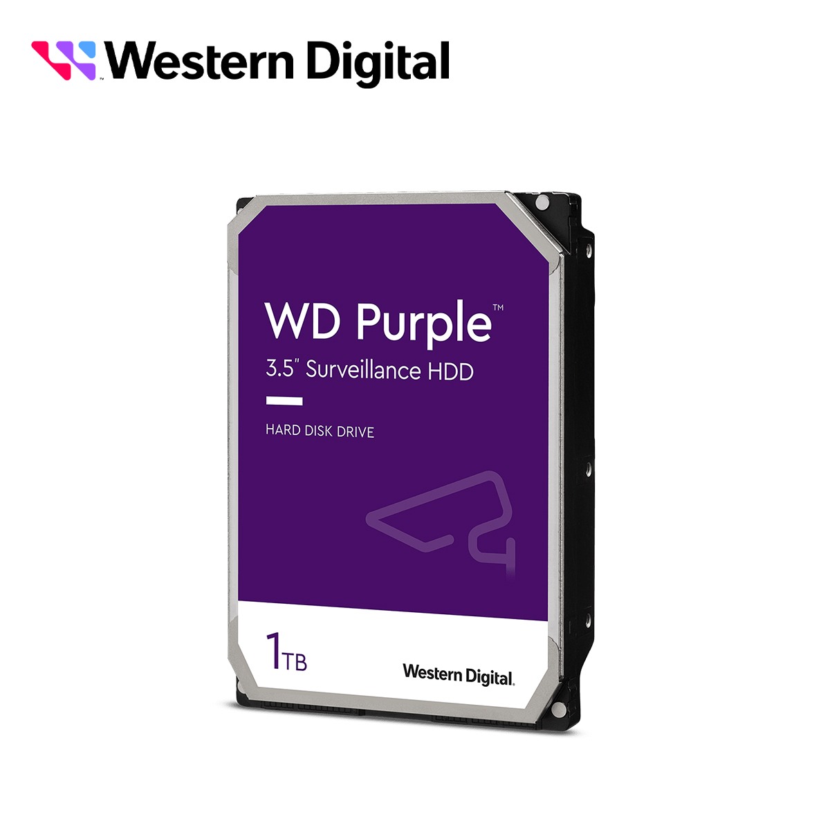 Disco Duro Purple de 1 TB / 5400 RPM / Optimizado para Soluciones de Videovigilancia / Uso 24-7 / 3 Años de Garantia