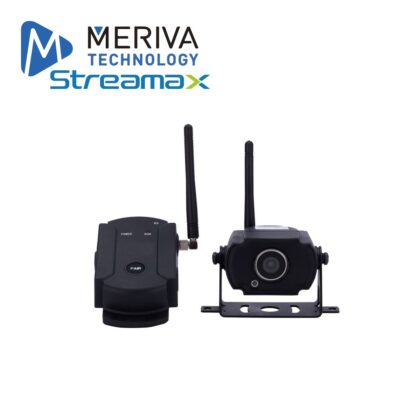 WIRELESS KIT MERIVA STREAMAX MCA42 CAMARA AHD / 2 MP 1080P / WIFI / 300 MTS RANGO DE TRANSMISION / AJUSTE DE FRECUENCIA / RECEPTOR / CABLE DE CONEXIÓN ELECTRICA / COMPATIBLE CON ADPLUS 2.0
