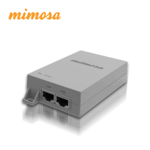 INYECTOR POE GIGABIT MIMOSA 50V 1.2A 60W PARA RADIOS B5X,A5C-EF, C5C,A5X (NO INCLUYE CABLE DE CORRIENTE)