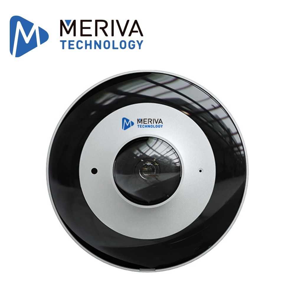 CAMARA IP FISHEYE MERIVA TECHNOLOGY MT-FE60N / 6MP / H.265+ / 1.65MM / 10 - 20M IR / IP67 / METALICA / 12 VCD / POE / SOPORTA MICRO SD HASTA 256 GB (NO INCLUIDA) / 1 ENTRADA + 1 SALIDA DE AUDIO / 1 ENTRADA + 1 SALIDA DE ALARMA / SALIDA BNC / SALIDA BNC / 2 MICROFONOS INTEGRADOS / MIA 2.0 / ONVIF / APERTURA DE 180 GRADOS EN PARED / APERTURA DE 360 EN ESCRITOTIO / DEWARPING