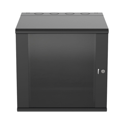 Gabinete PanZone de Montaje en Pared, de 19in, Puerta con Ventana de Seguridad, 12 UR, 635mm de Profundidad, Color Negro - Image 3