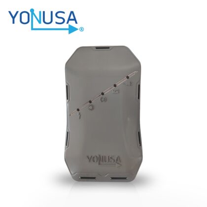 ENERGIZADOR PARA CERCA ELECTRIFICADA HS YONUSA. CUBRE 500 METROS LINEALES O 100 METROS EN 5 LÍNEAS. INCLUYE CONTROL REMOTO (ENCENDIDO / APAGADO). COMPATIBLE CON MÓDULO WIFI YONUSA.