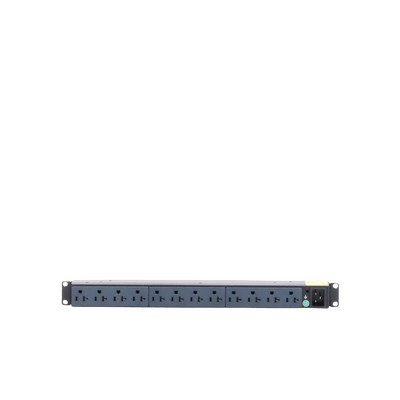 PDU Básico para Distribución de Energía, Enchufe de Entrada NEMA 5-20P, Con 12 Contactos NEMA 5-20R, Instalación Horizontal de 19in, 1UR, 20 Amp, 120 Vca - Image 4