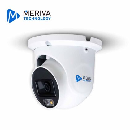 CAMARA HD TURRET MERIVA TECHNOLOGY MDL-5302A / 5MP / AHD/TVI/CVI / 2.8MM / ILUMINACION DUAL (20 - 30M IR / 20M LUZ CALIDA) / IP67 / METALICA / 12 VCD / MICROFONO INTEGRADO / COC / AUDIO POR COAXIAL O UTP (SOLO POR TVI) / IMAGEN A COLOR 24/7 / NO COMPATIBLE CON XVR UNIARCH Y UNV