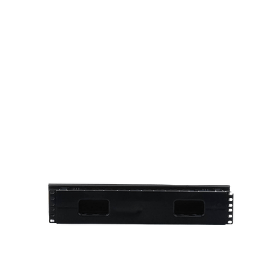 Organizador de Cables Horizontal PatchLink, Sencillo (Solo Frontal), Con Tapa Extendida, Para Rack de 19in, 2UR - Image 4