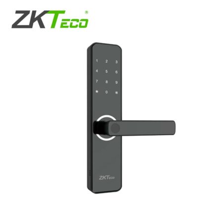 CERRADURA INTELIGENTE CON HUELLA DIGITAL ZKTECO MODELO ML100 IDEAL PARA DEPARTAMENTO Y RESIDENCIALES VERIFICACION POR MEDIO DE HUELLA 100 USUARIOS, CONTRASEÑA 100 USUARIOS, COMPATIBLE CON ZSMART APP VERIFICACION CON CODIGO ALEATORIO PARA PROTEGER TU CONTRASEÑA MORTISE EUROPEO IDEAL PARA PUERTAS DE UN GROSOR ENTRE 35MM A 60MM