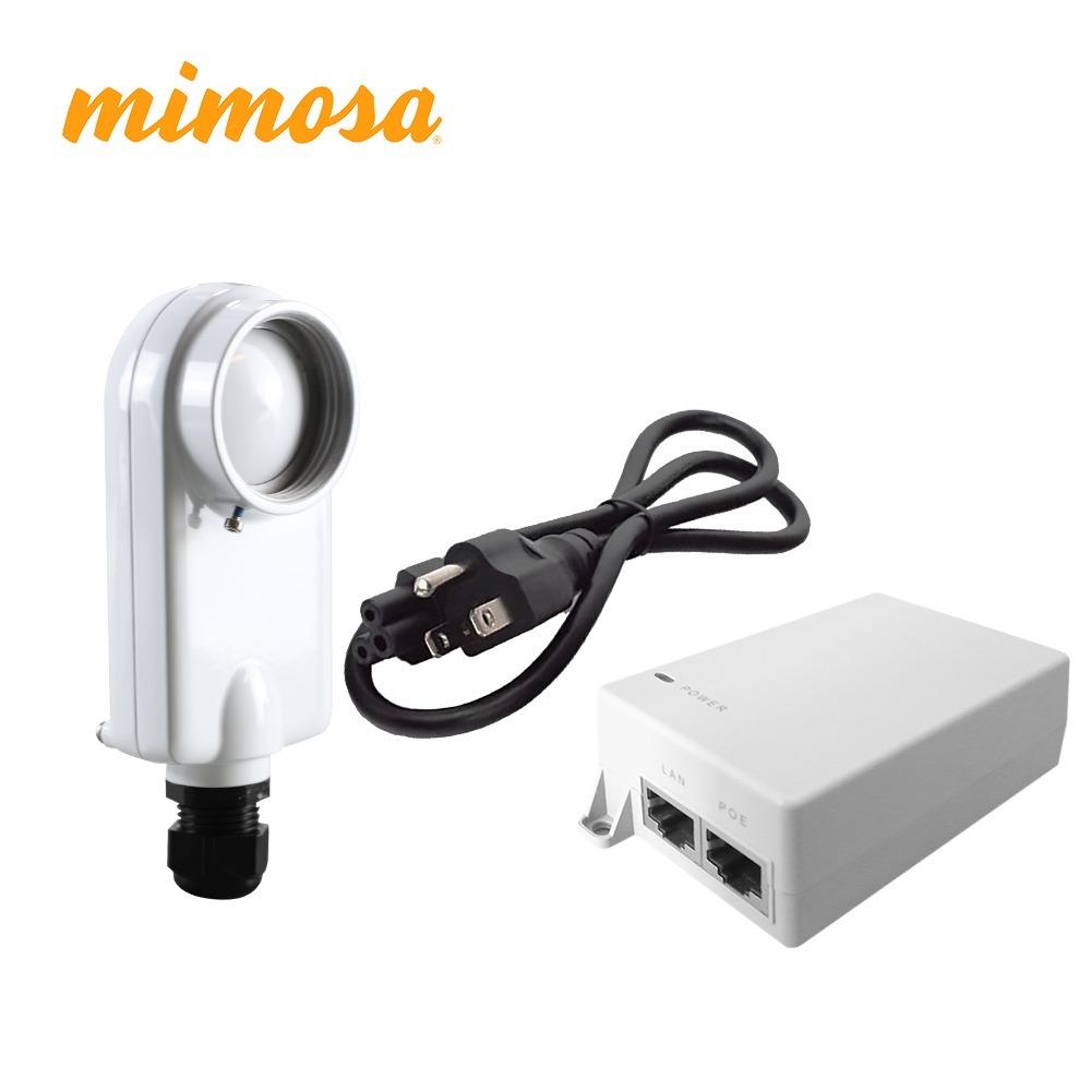 PAQUETE C5XPAQ-SM INTEGRADO POR RADIO C5X IP67 / INYECTOR POE 24V 12W Y CABLE DE CORRIENTE (3 MESES DE GARANTIA)