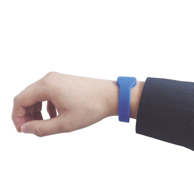 Brazalete Mifare 13.56 Mhz, 74 mm Diametro , color azul - Image 4