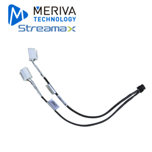 CABLE DE CONEXION MERIVA STREAMAX MC12 A16MAX / CAN (1-2) / CONECTOR 5557 DE 8PIN / 30CM / COMPATIBLE CON DVR MOVIL A16MAX