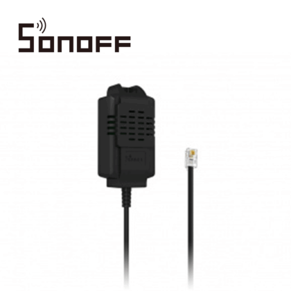 SENSOR DE TEMPERATURA SONOFF WTS01 / A PRUEBA DE AGUA / INALAMBRICO COMPATIBLE CON SONOFF TH ORIGIN/ELITE PARA IOS Y ANDROID COMPATIBLE CON ALEXA/GOOGLE HOME/NEST/IFTTT / CONECTOR RJ9 (4P4C) / LONGUITUD 1.5M