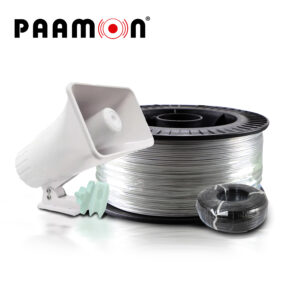 KIT DE ACCESORIOS PARA CERCA ELECTRICA PAAMON/ PAM-CAC600 CABLE ALAMBRE DE ALUMINIO - CABLE DOBLE AISLADO DE ALTO VOLTAJE 100MT - PAM-AISPASOW AISLADORES DE PASO - PAM-AISESQUINAW AISLADORES DE ESQUINA - PAM-SRE30W SIRENA 30W