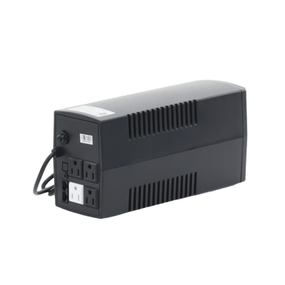 UPS de 600VA/360W / Topología Línea Interactiva / Entrada y Salida 120 Vca / Clavija NEMA 5-15P / 4 Tomas NEMA 5-15R/ Sin Protector RJ11 ni RJ45 - Image 2
