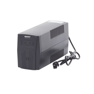 UPS de 600VA/360W / Topología Línea Interactiva / Entrada y Salida 120 Vca / Clavija NEMA 5-15P / 4 Tomas NEMA 5-15R/ Sin Protector RJ11 ni RJ45