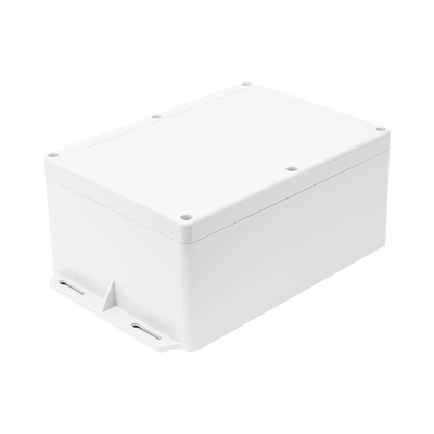 Gabinete Plástico para Exterior (IP65) de 160 x 220 x 100 mm Cierre por Tornillos Metálicos. Tiene Orejas para instalación a muro. - Image 3