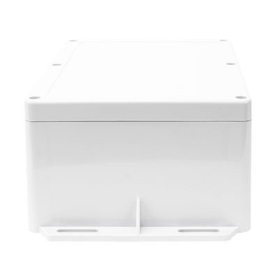 Gabinete Plástico para Exterior (IP65) de 160 x 220 x 100 mm Cierre por Tornillos Metálicos. Tiene Orejas para instalación a muro. - Image 4