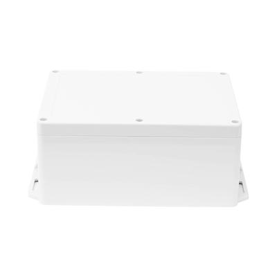 Gabinete Plástico para Exterior (IP65) de 160 x 220 x 100 mm Cierre por Tornillos Metálicos. Tiene Orejas para instalación a muro. - Image 2