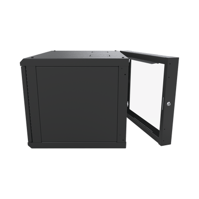 Gabinete Abatible de Pared (Con Marco Trasero) con Rack 19" de 12 Unidades. Ventana de Cristal Templado. - Image 3