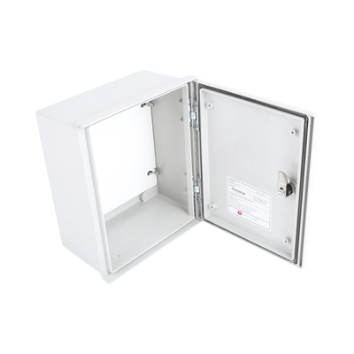 Gabinete de Poliéster IP65 Uso en Intemperie (250 x 300 x 140 mm) con Placa Trasera Interior de Plástico (Incluye Chapa y Llave). - Image 5