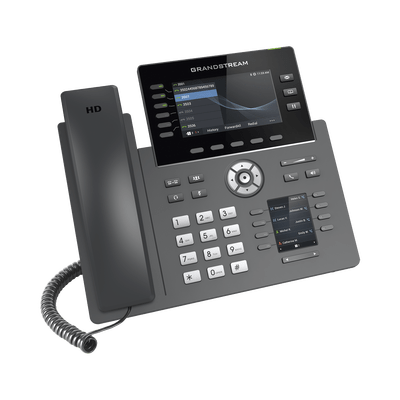 Teléfono IP Wi-Fi, Grado Operador, 6 líneas SIP con 6 cuentas, pantalla a color 4.3", puertos Gigabit, Bluetooth, PoE, codec Opus, IPV4/IPV6 con gestión en la nube GDMS - Image 4