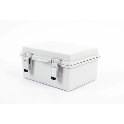 Gabinete de Plástico ABS, Uso en Intemperie IP66 (170 x 220 x 110 mm) Cierre por broche Inoxidable y Permite Cerrado con Candado y Llave (Perno 5mm) No Incluido - Image 3