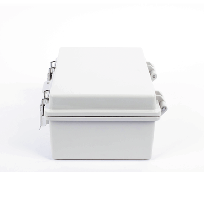 Gabinete de Plástico ABS, Uso en Intemperie IP66 (170 x 220 x 110 mm) Cierre por broche Inoxidable y Permite Cerrado con Candado y Llave (Perno 5mm) No Incluido - Image 4