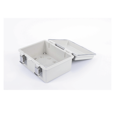 Gabinete de Plástico ABS, Uso en Intemperie IP66 (170 x 220 x 110 mm) Cierre por broche Inoxidable y Permite Cerrado con Candado y Llave (Perno 5mm) No Incluido - Image 6
