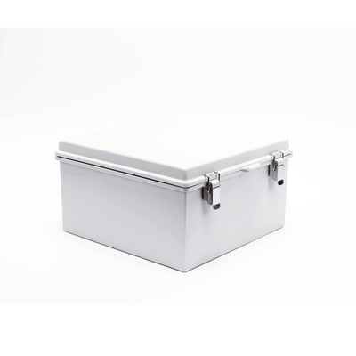 Gabinete de Plástico ABS, Uso en Intemperie ip66 (300 x 300 x 180 mm) Cierre por Broche Inoxidable y Permite Cerrado con Candado y Llave (Perno 5mm) No Incluido - Image 2