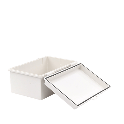 Gabinete de Plástico ABS, Uso en Intemperie ip66 (300 x 300 x 180 mm) Cierre por Broche Inoxidable y Permite Cerrado con Candado y Llave (Perno 5mm) No Incluido - Image 9